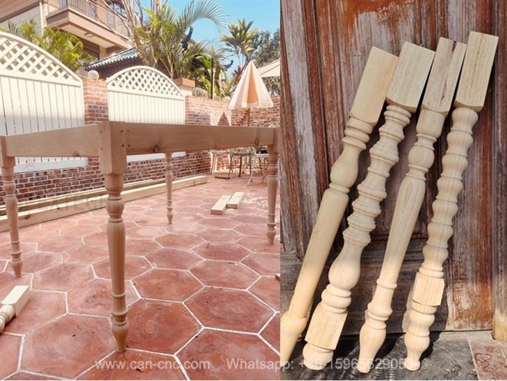 wooden samples made by Sofa Leg Production Lathe Cnc (3)